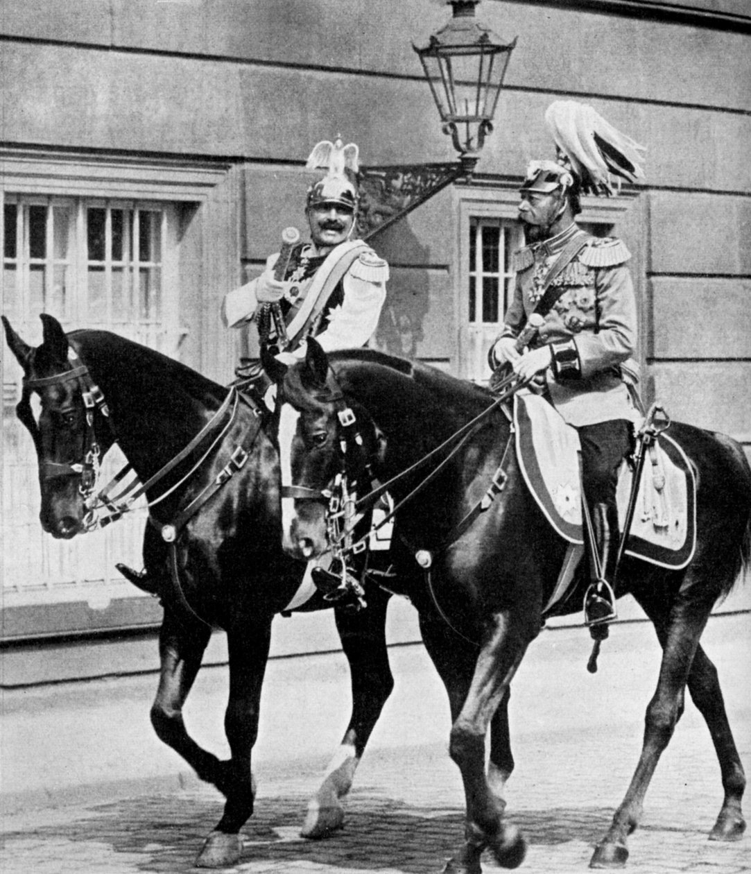 ग्रेट ब्रिटेन के किंग जॉर्ज पंचम और जर्मनी के कैसर विल्हेम द्वितीय, 1913 1951 द्वारा अज्ञात