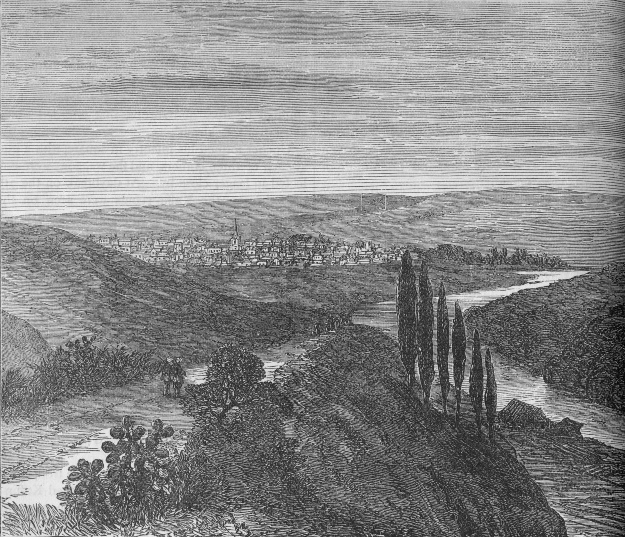 किंग विलियम्स टाउन, एक्वाडक्ट के पास से, c1880 द्वारा अज्ञात