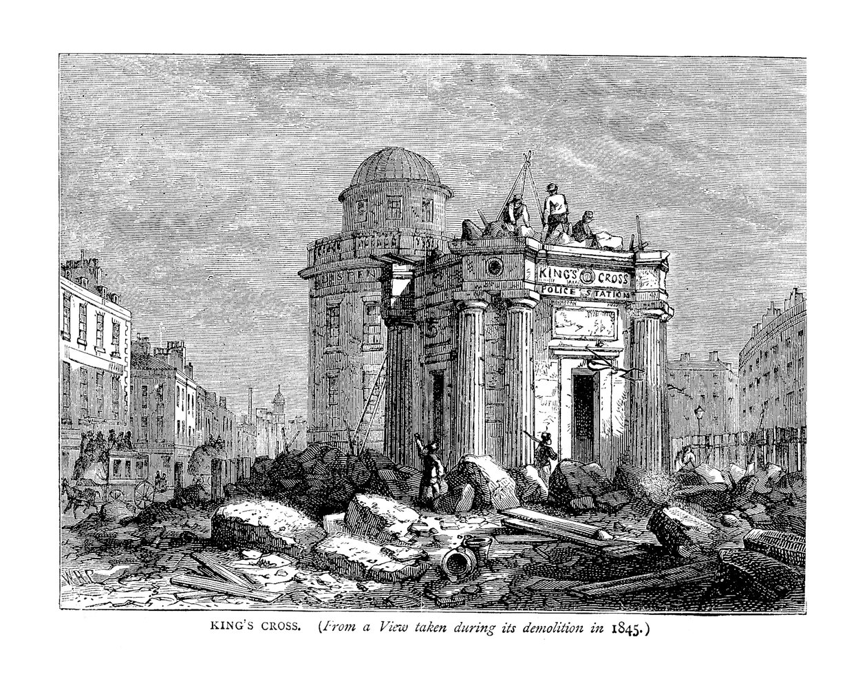 1845 में किंग्स क्रॉस द्वारा अज्ञात