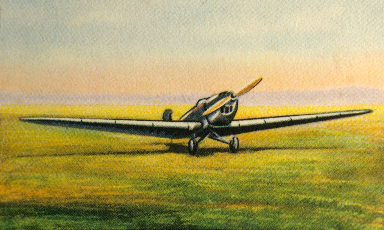 क्लेम एल 25 ई विमान, 1932। द्वारा अज्ञात