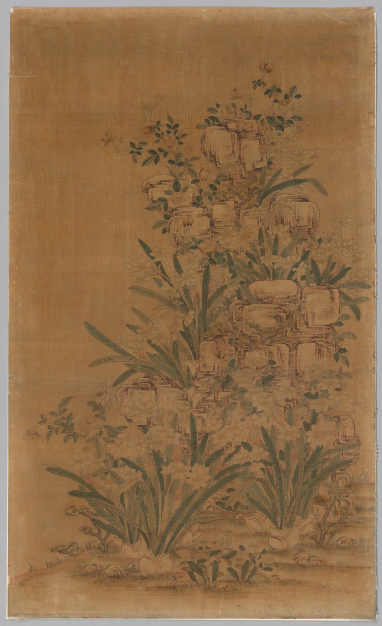 कोसु पैनल: रॉक्स एंड नार्सिसस, 1700s - 1800s। द्वारा अज्ञात