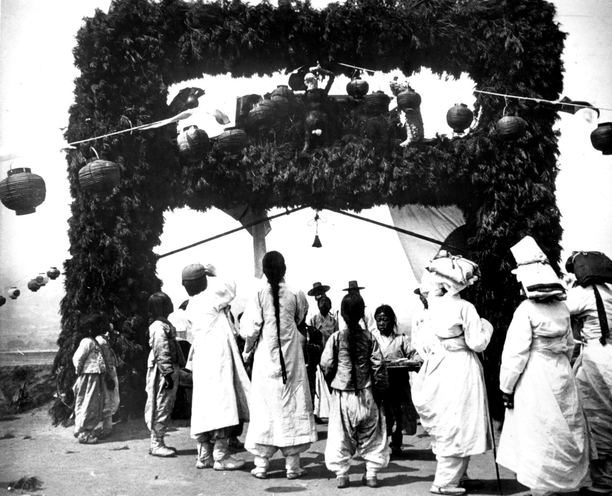 कोरियाई बच्चे, 1900 द्वारा अज्ञात