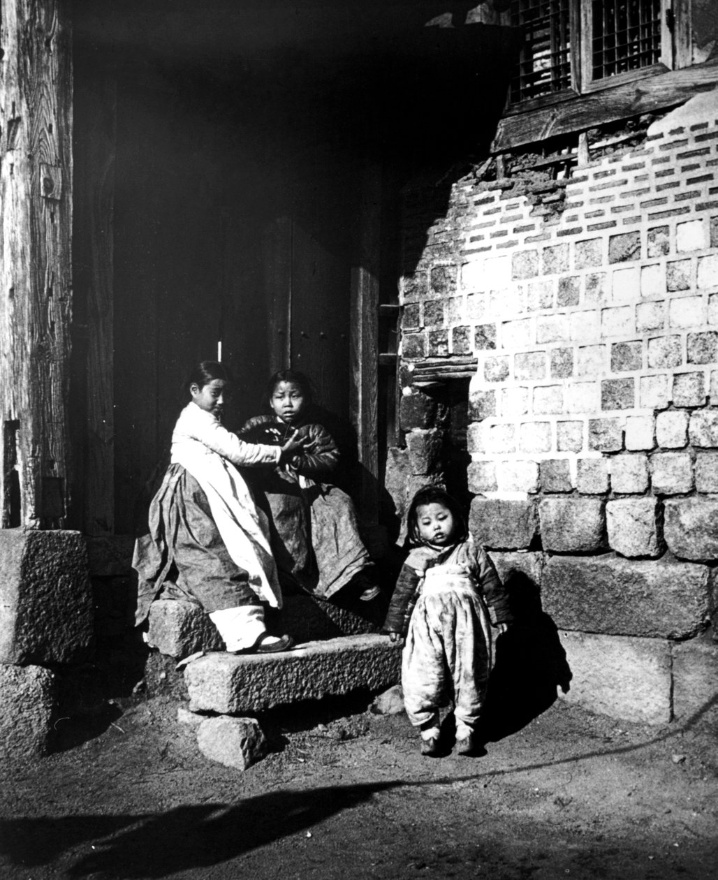 कोरियाई बच्चे, कोरिया, 1900 द्वारा अज्ञात