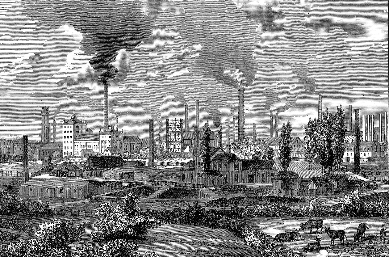 क्रुप्स काम करता है, एसेन, जर्मनी, 1896 द्वारा अज्ञात