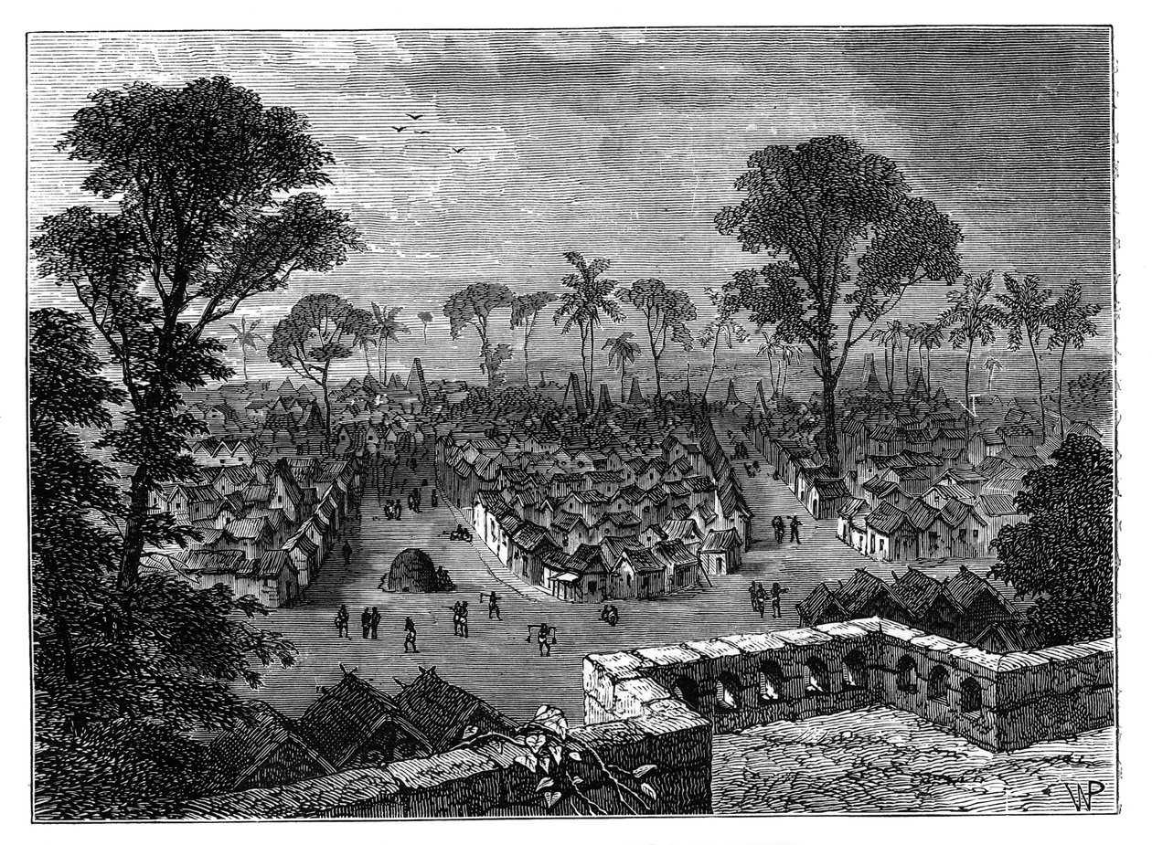 कुमासी, अशांति, गोल्ड कोस्ट, पश्चिम अफ्रीका, c1890 द्वारा अज्ञात