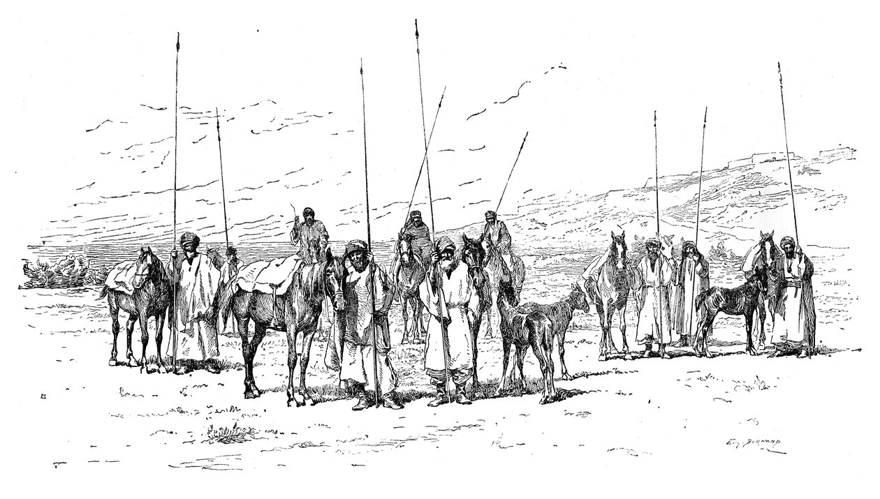 कुर्दिश घुड़सवार सेना, 1895 द्वारा अज्ञात