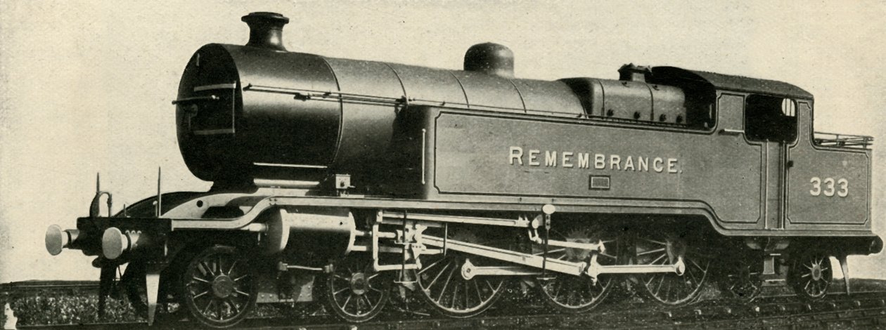 LBSC प्रशांत प्रकार के टैंक, युद्ध संचार इंजन, c1930। द्वारा अज्ञात