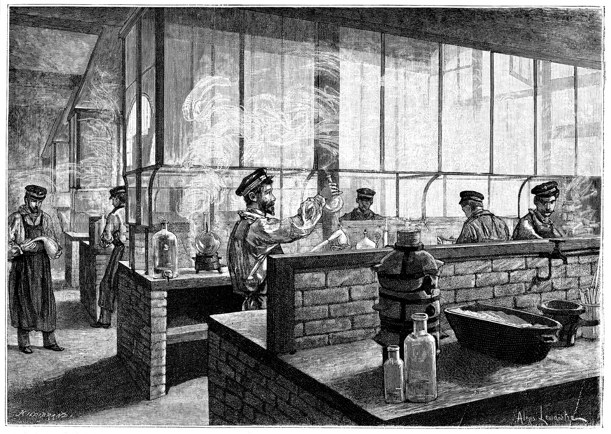 सेंट्रल स्कूल ऑफ आर्ट्स एंड मैन्युफैक्चर्स, पेरिस, 1887 द्वारा अज्ञात