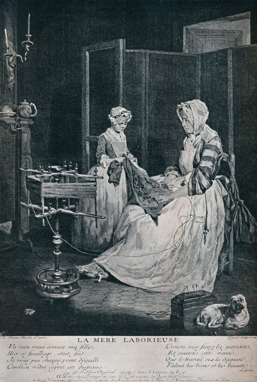 ला मेरे लेबर्यूज़, 1740, 1916 द्वारा अज्ञात