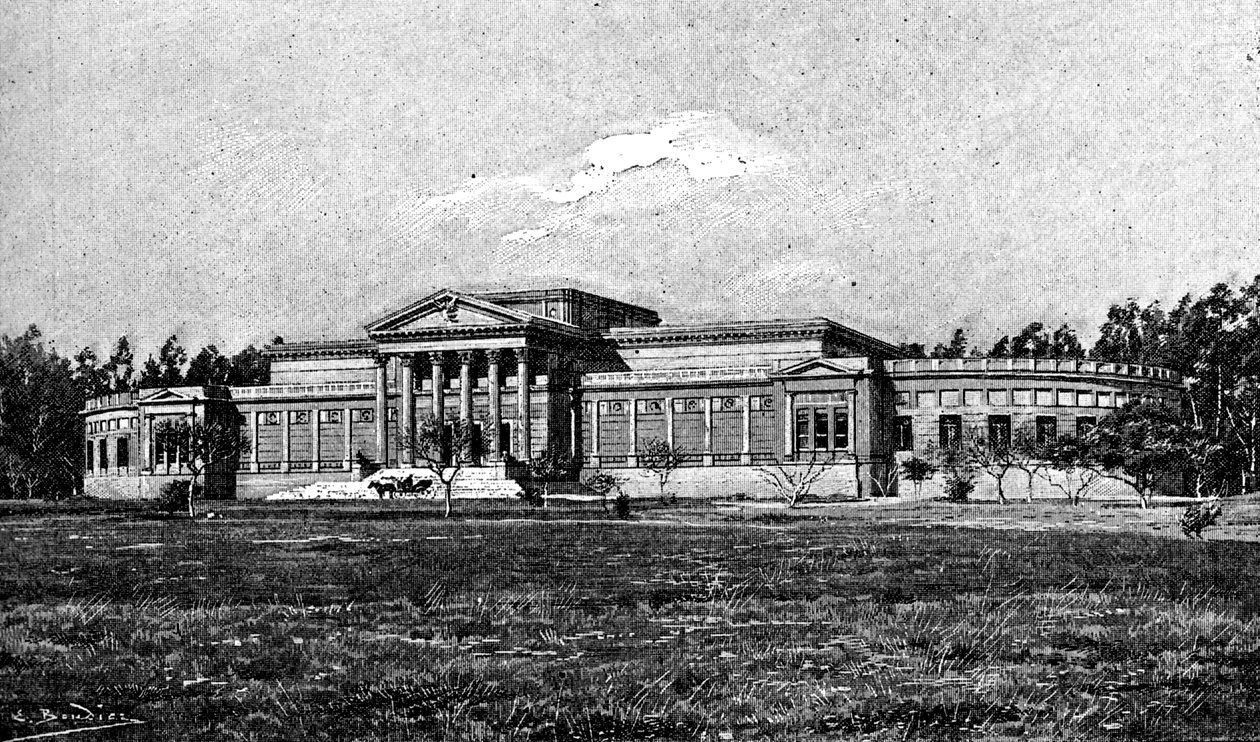 ला प्लाटा संग्रहालय, ला प्लाटा, ब्यूनस आयर्स, अर्जेंटीना, 1895 द्वारा अज्ञात