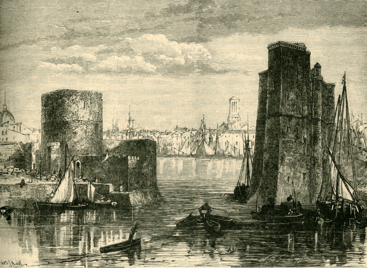ला रोशेल, 1890। द्वारा अज्ञात