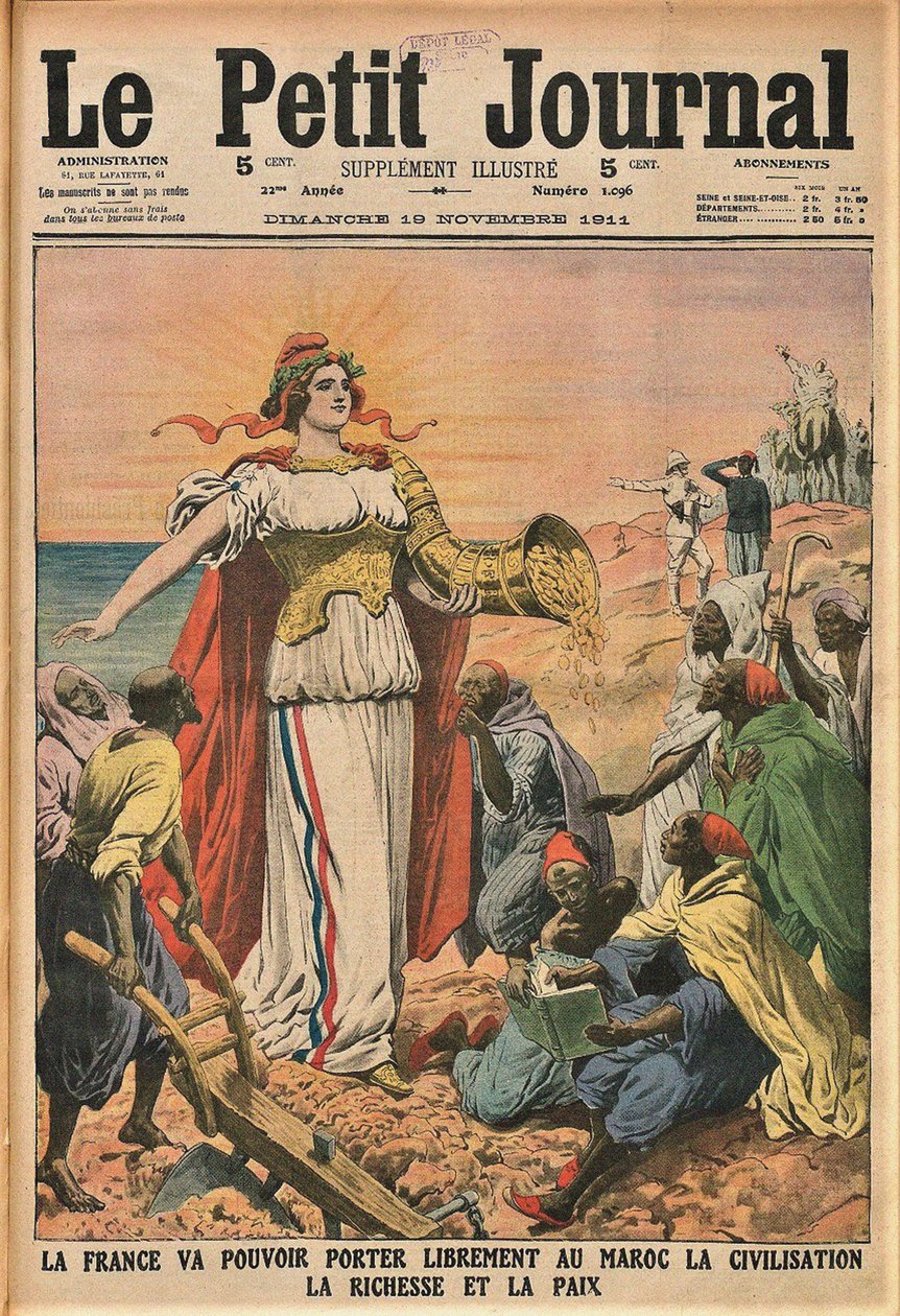 सभ्यता मिशन। ले पेटिट जर्नल, 19 नवंबर, 1911, 1911। द्वारा अज्ञात