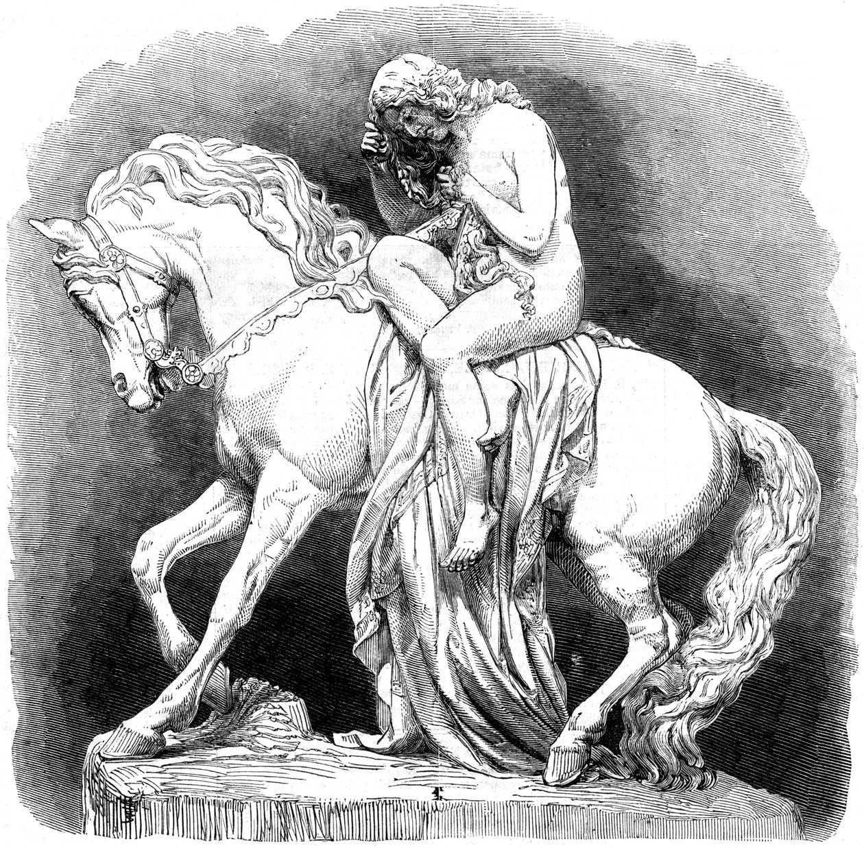 लेडी गोडिवा, 1861 द्वारा अज्ञात