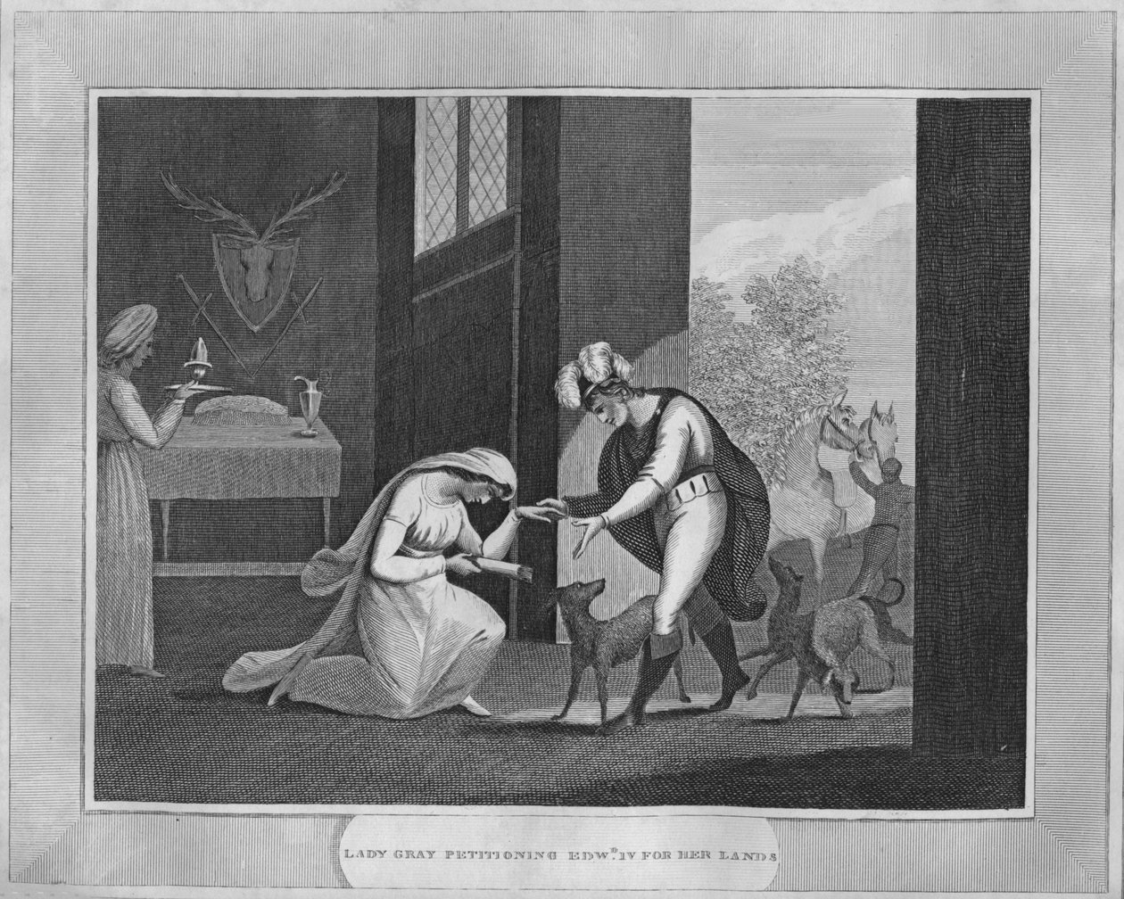 लेडी ग्रे याचिका एडवर्ड चतुर्थ उसकी भूमि के लिए, 1838 द्वारा अज्ञात