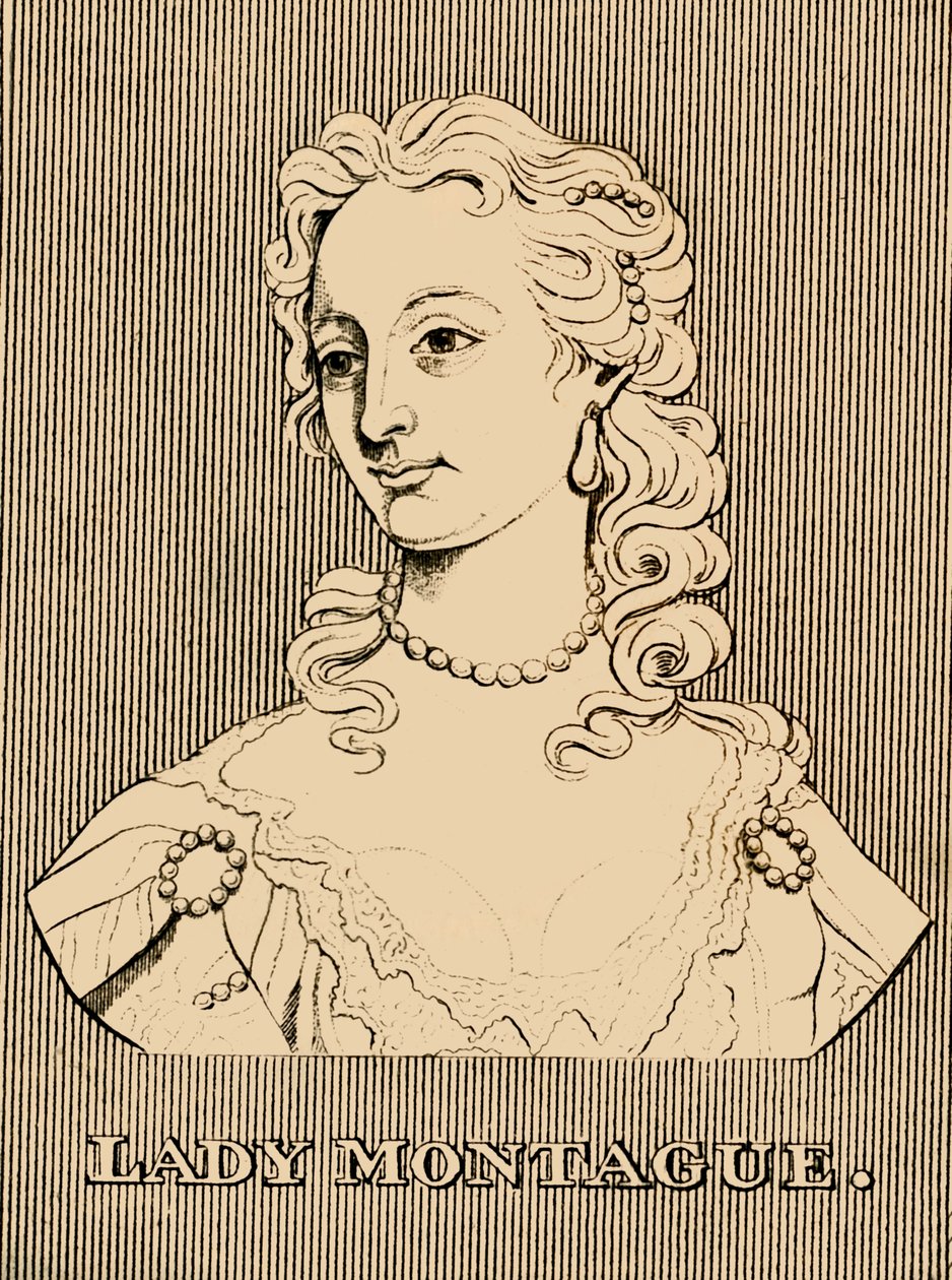 लेडी मोंटेग, 1689- 1762, 1830। द्वारा अज्ञात