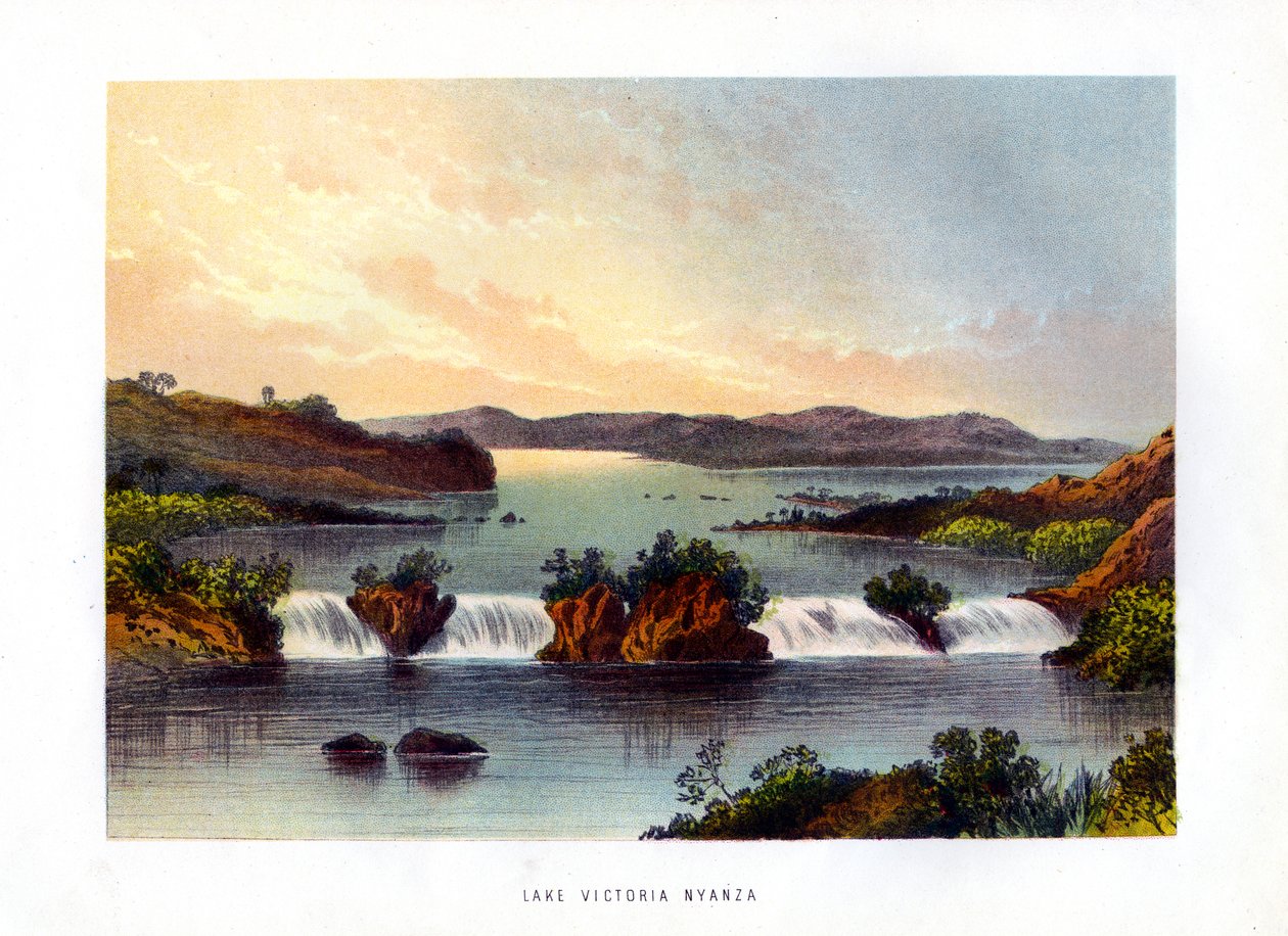 विक्टोरिया झील, c1840-1900 द्वारा अज्ञात