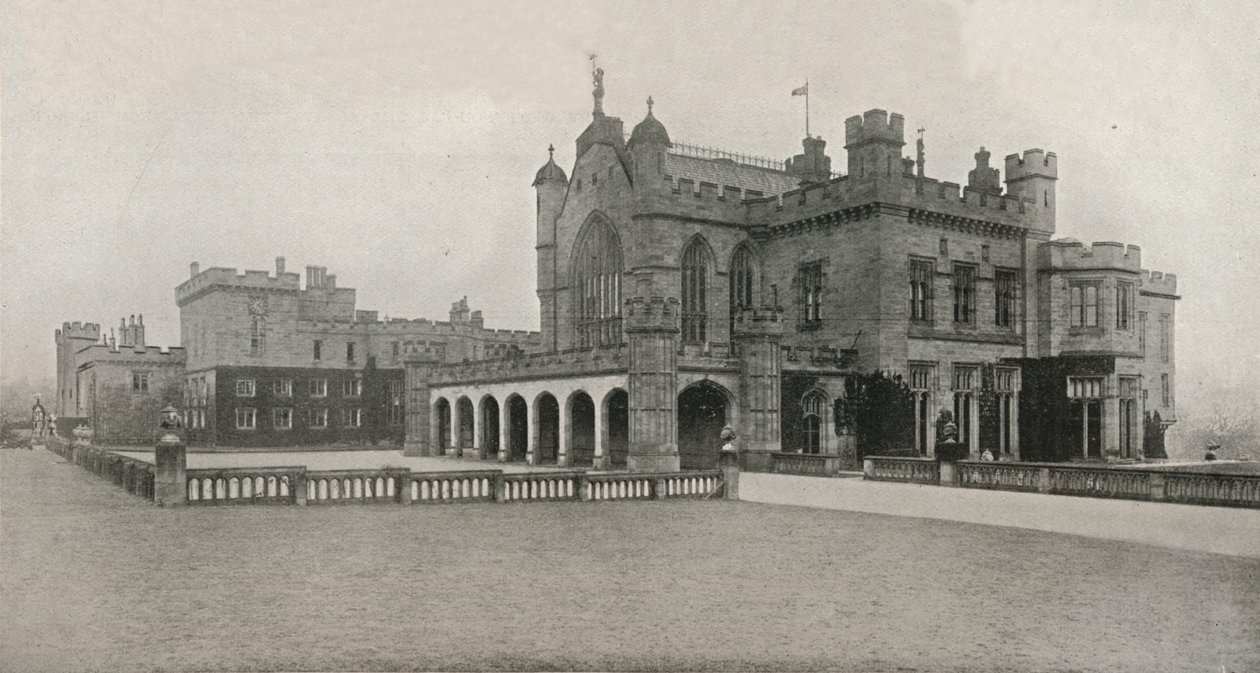 लैंबटन कैसल, डरहम, आरटी की सीट। माननीय। द अर्ल ऑफ डरहम, c1913 द्वारा अज्ञात