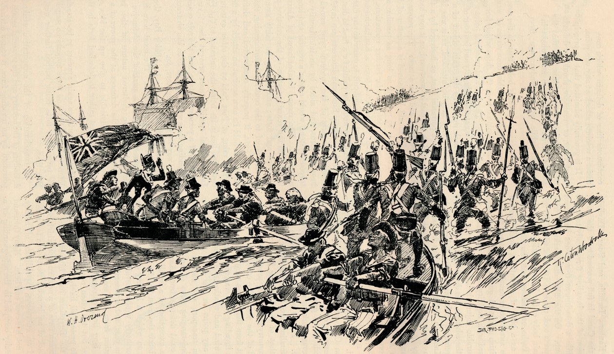 अलेक्जेंड्रिया, 1801, 1884 में सर राल्फ अबरक्रॉमी और ब्रिटिश सेनाओं की लैंडिंग द्वारा अज्ञात
