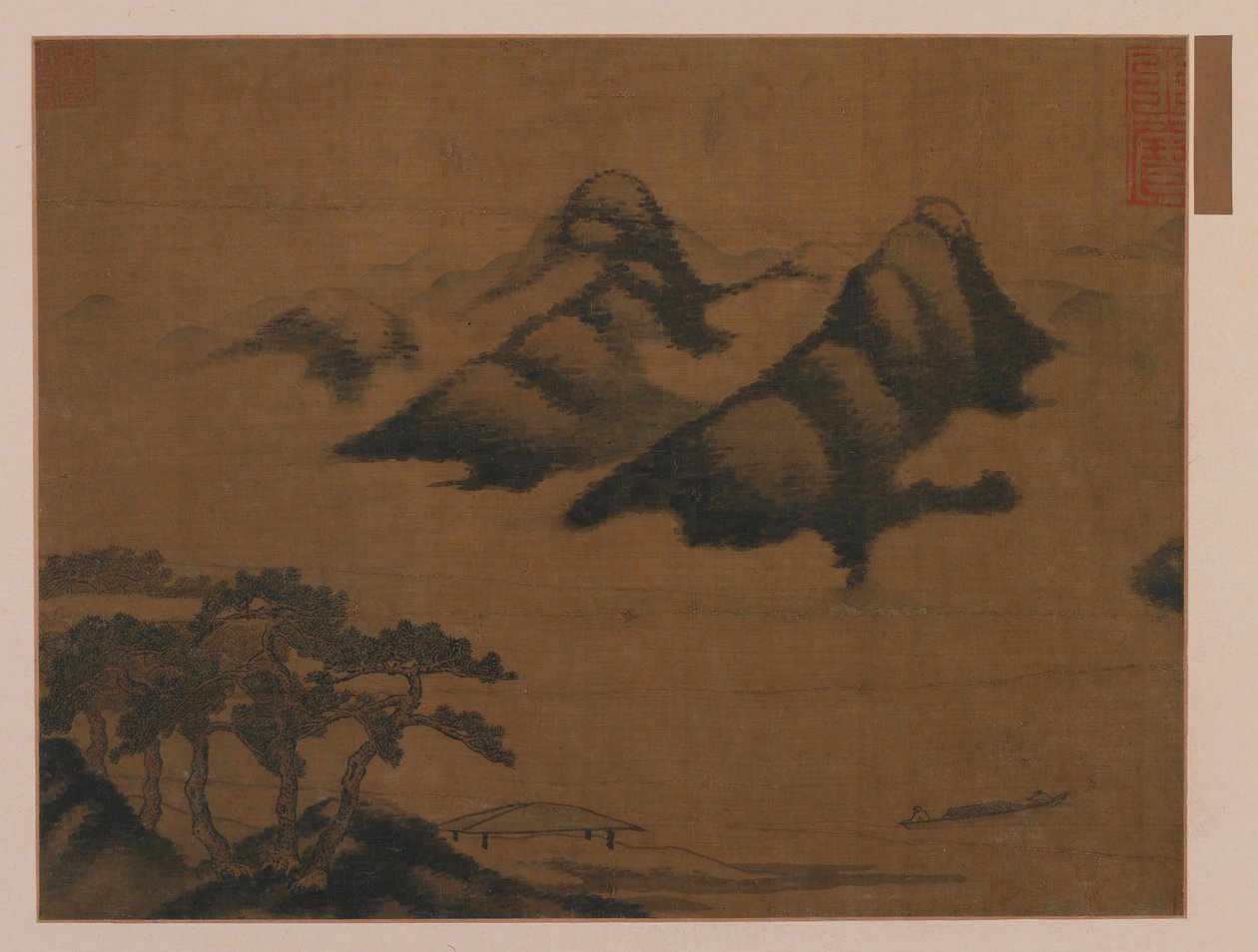 लैंडस्केप, मिंग राजवंश, 1319-1644। द्वारा अज्ञात