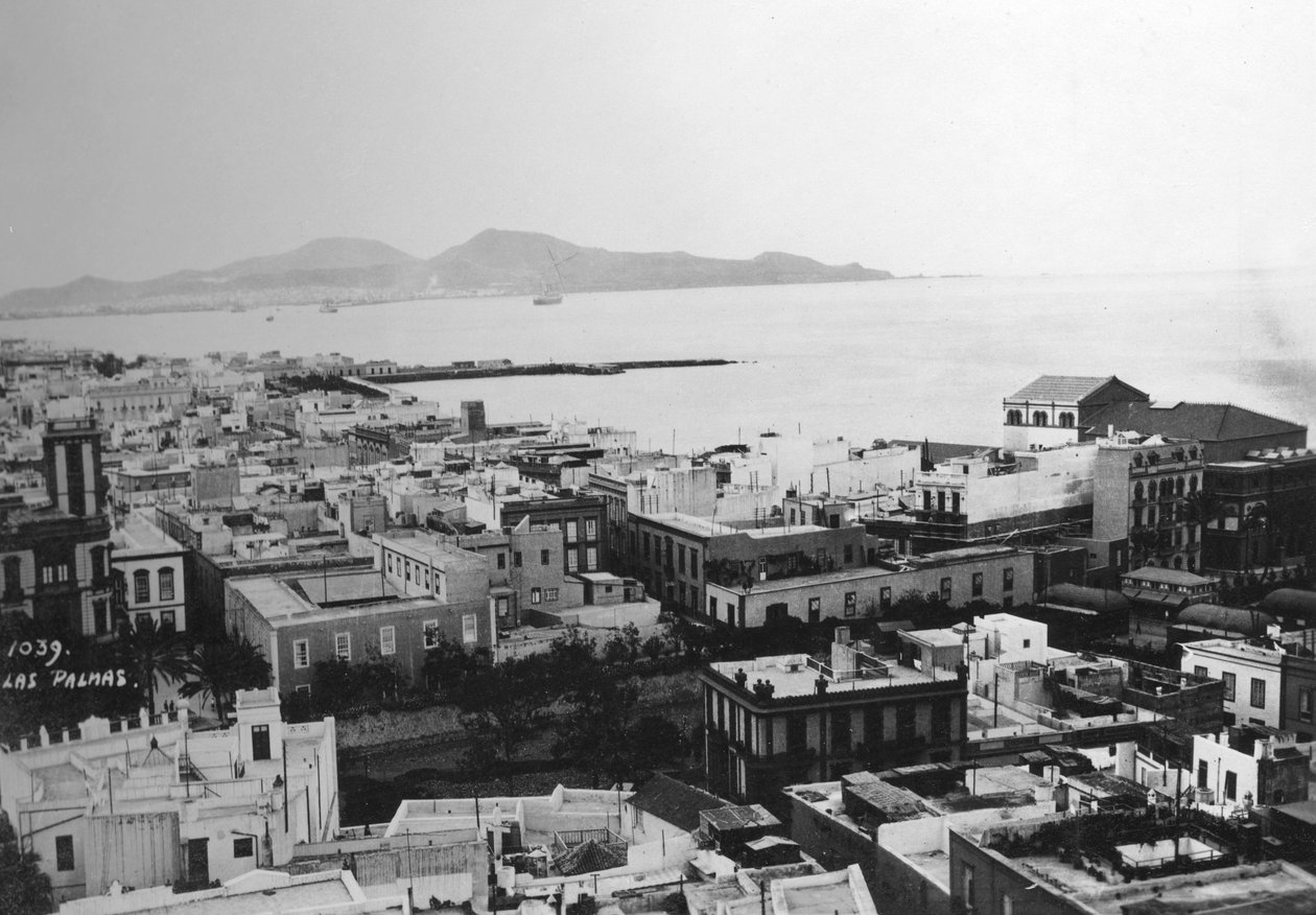 लास पालमास, ग्रैन कैनरिया, कैनरी आइलैंड्स, स्पेन, c1920s-c1930s द्वारा अज्ञात