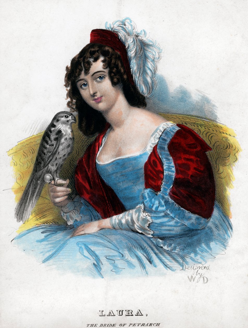 लौरा, पेट्रार्क की दुल्हन, c1770-1840 द्वारा अज्ञात