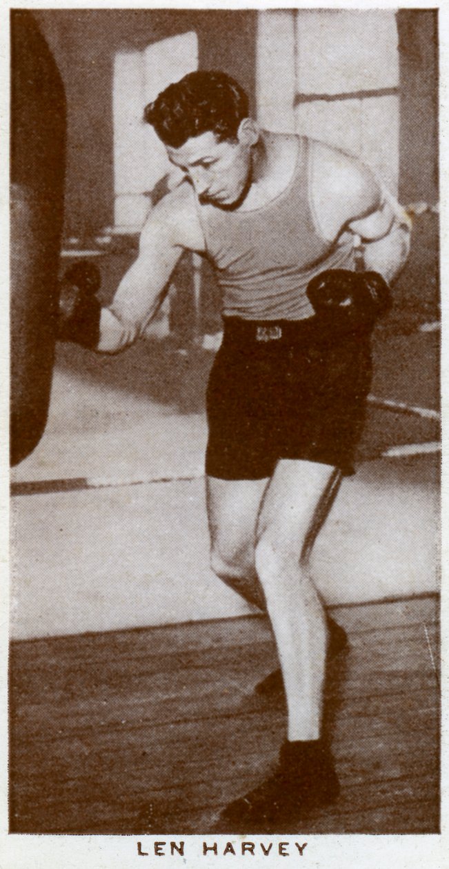 लेन हार्वे, ब्रिटिश बॉक्सर, 1938 द्वारा अज्ञात