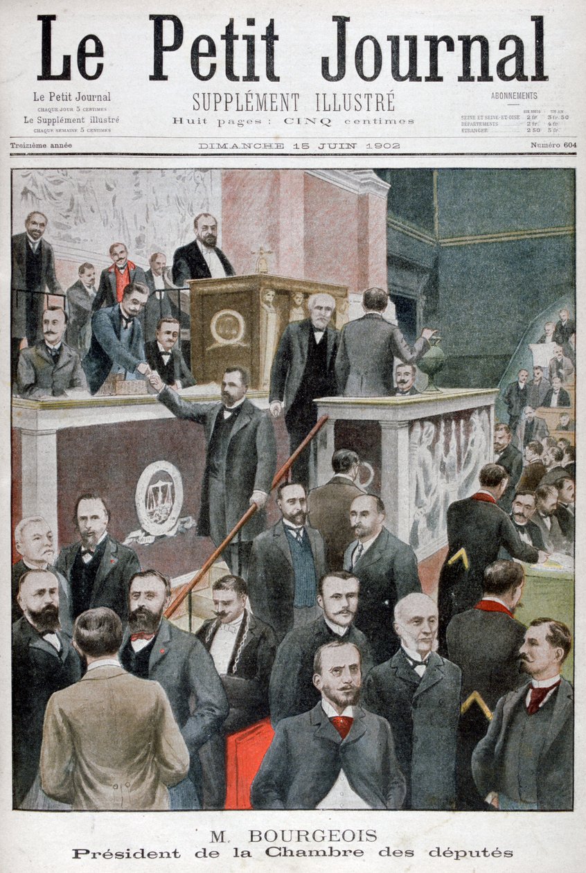 लियोन बुर्जुआ, चैंबर ऑफ डेप्युटी के अध्यक्ष, 1902 द्वारा अज्ञात