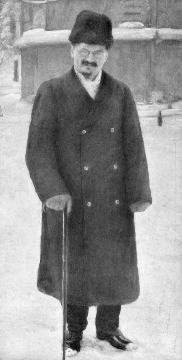 7 जनवरी 1918, 1929 को ब्रेस्ट-लिटोव्स्क में लियोन ट्रॉट्स्की द्वारा अज्ञात