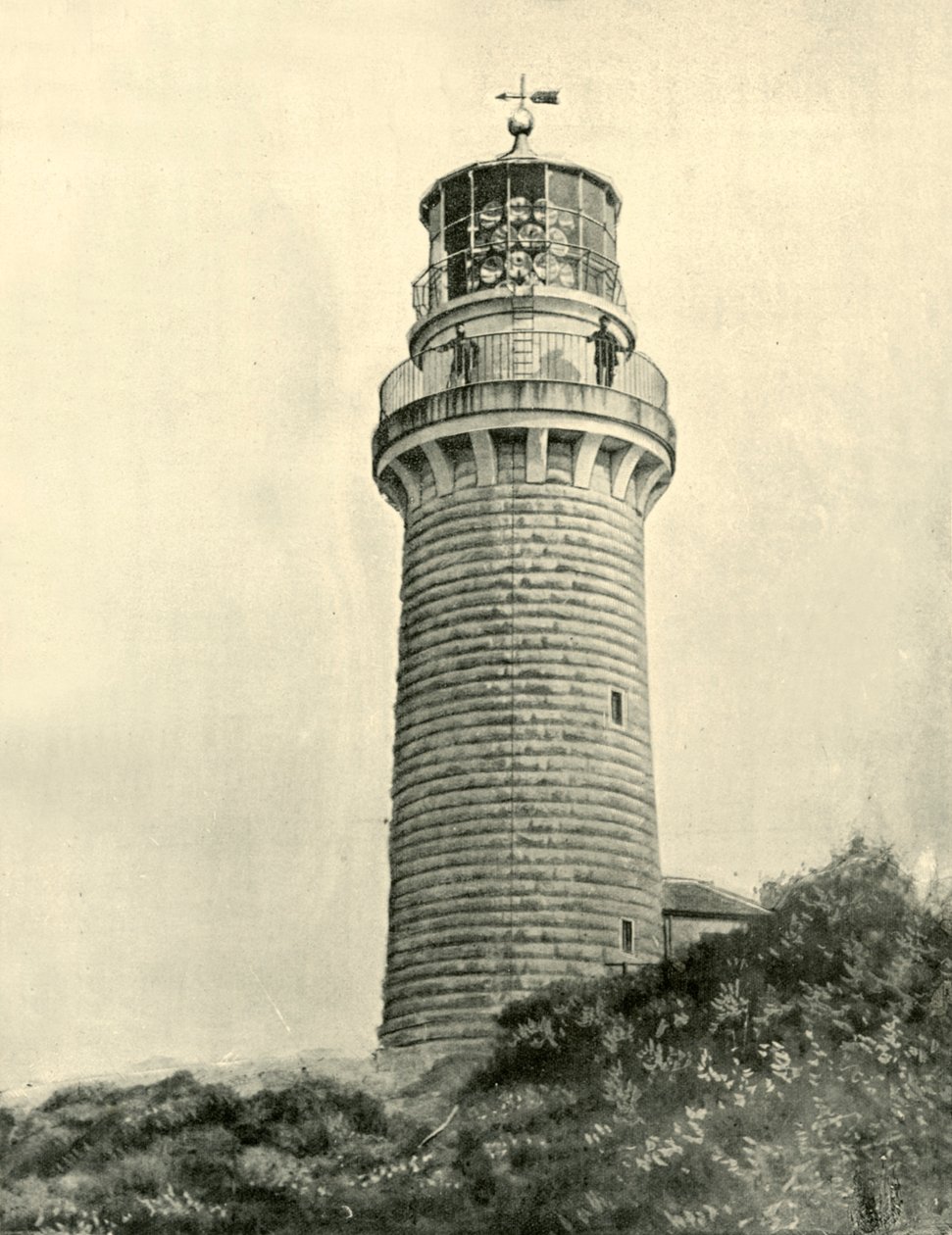 लाइट हाउस, केप शैंक, विक्टोरिया, 1901। द्वारा अज्ञात
