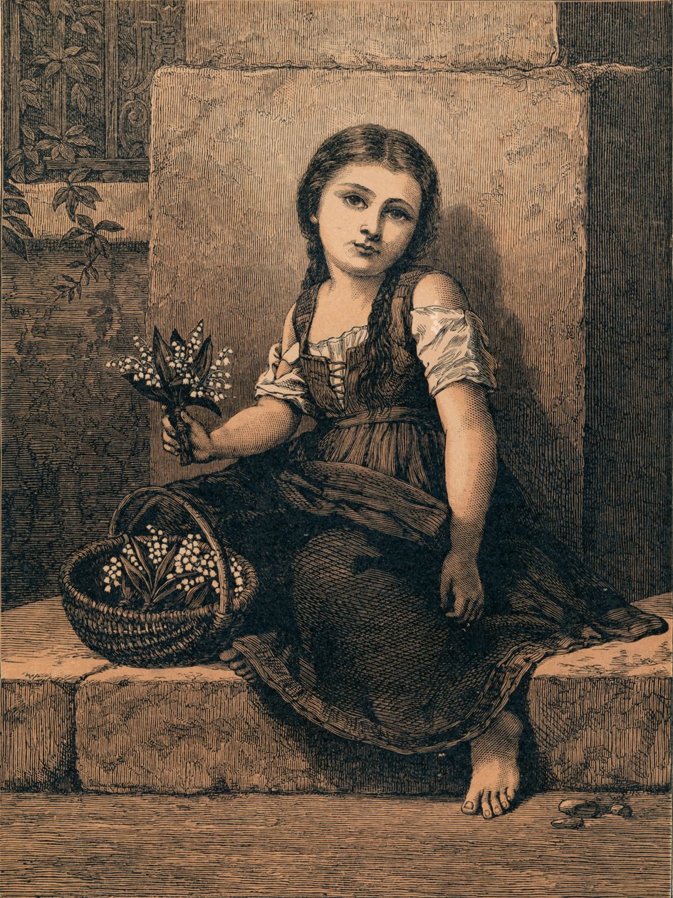 लिली ऑफ द वैली, 1873। द्वारा अज्ञात
