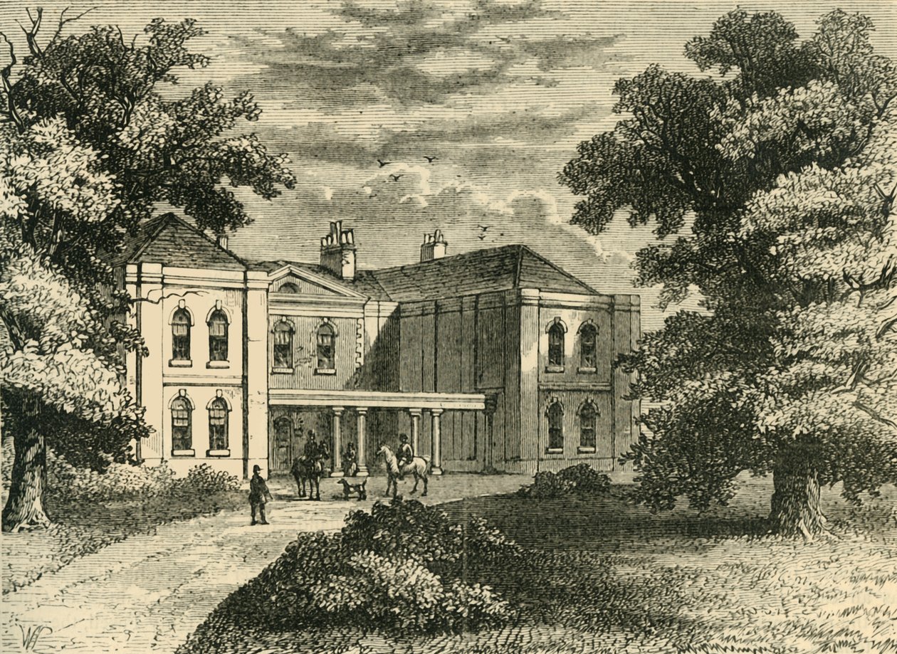 लाइम ग्रोव, पुटनी, 1810 में, c1878। द्वारा अज्ञात