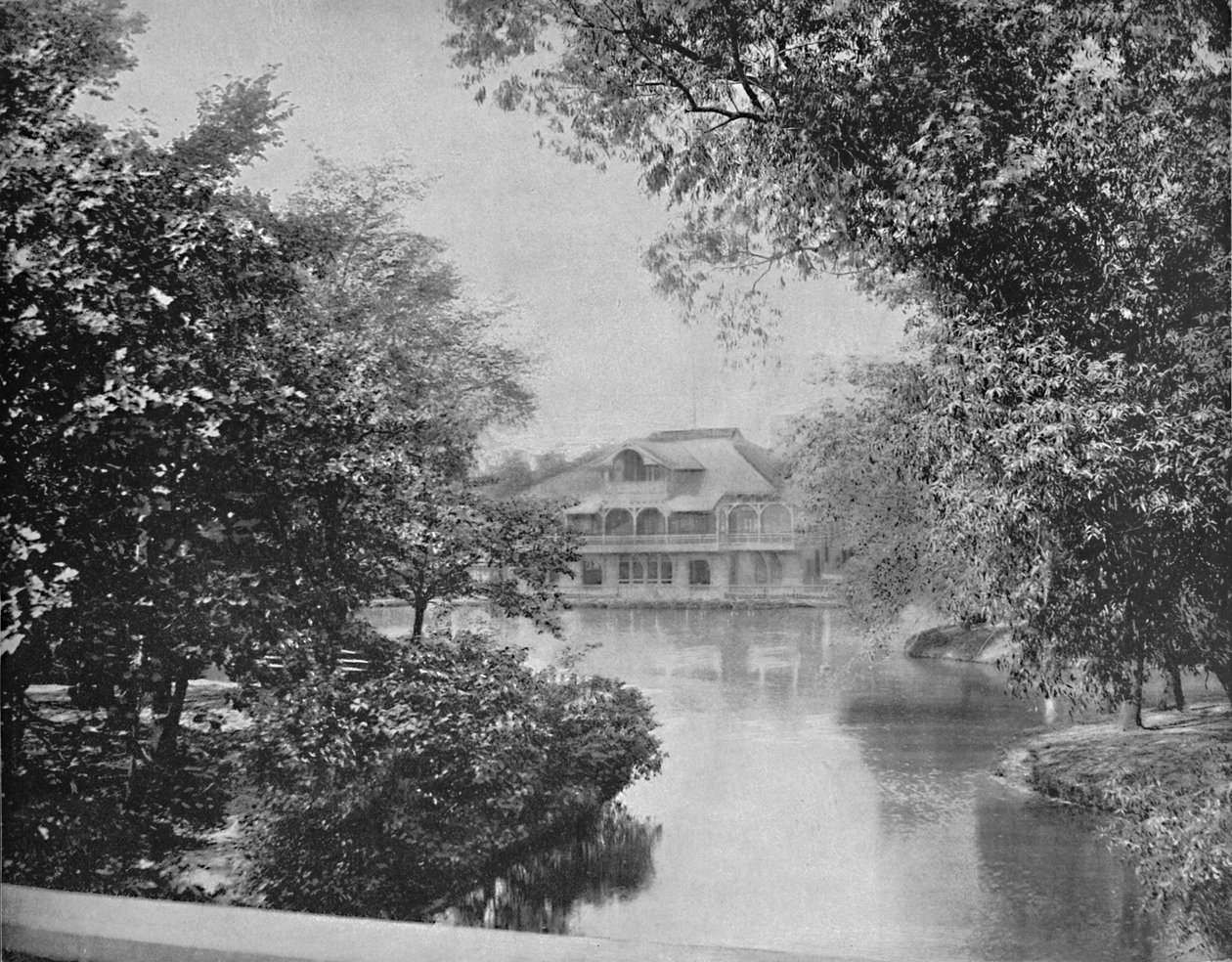 लिंकन पार्क, शिकागो, c1897। द्वारा अज्ञात