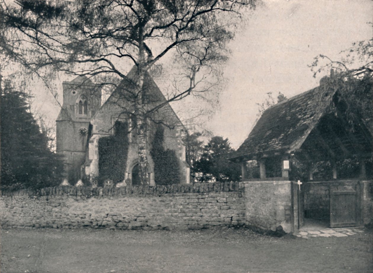 लिटिलमोर चर्च, ऑक्सफोर्ड के पास, 1904 द्वारा अज्ञात