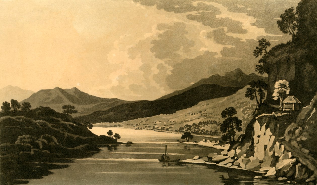 लोच-काइट्रिन, ईस्ट-एंड, 1802। द्वारा अज्ञात