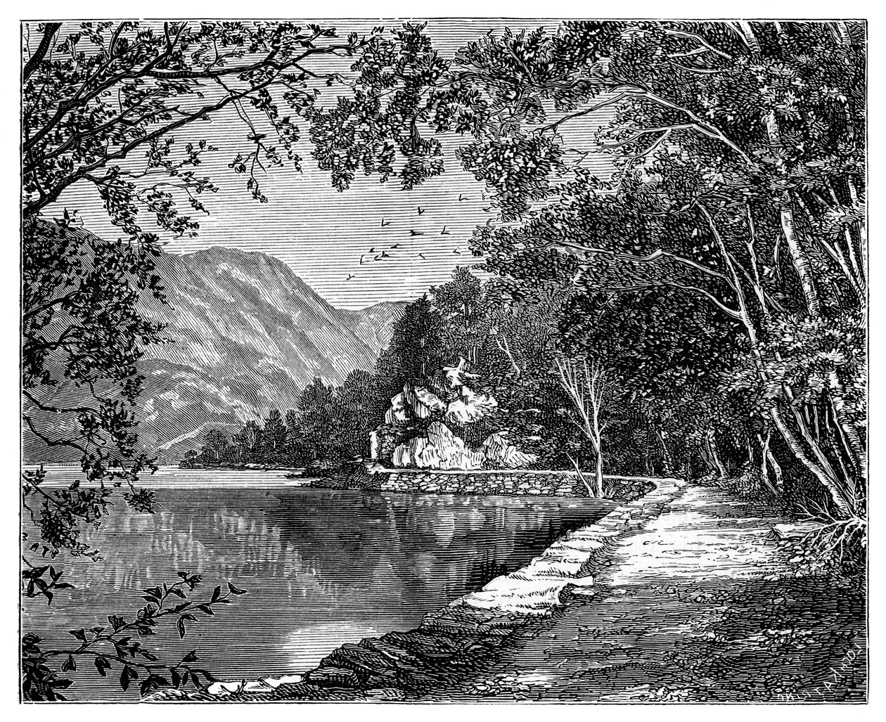 लोच कटरीन, स्कॉटलैंड द्वारा अज्ञात