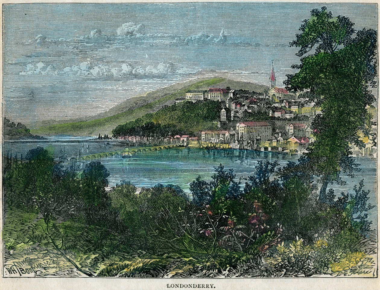 लंदनडरी, अलस्टर, आयरलैंड, c1880 द्वारा अज्ञात