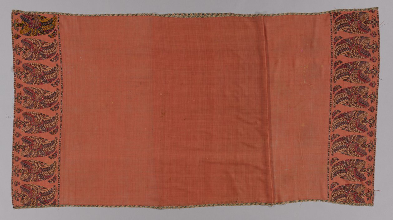 लॉन्ग शॉल, 1785-1800। द्वारा अज्ञात