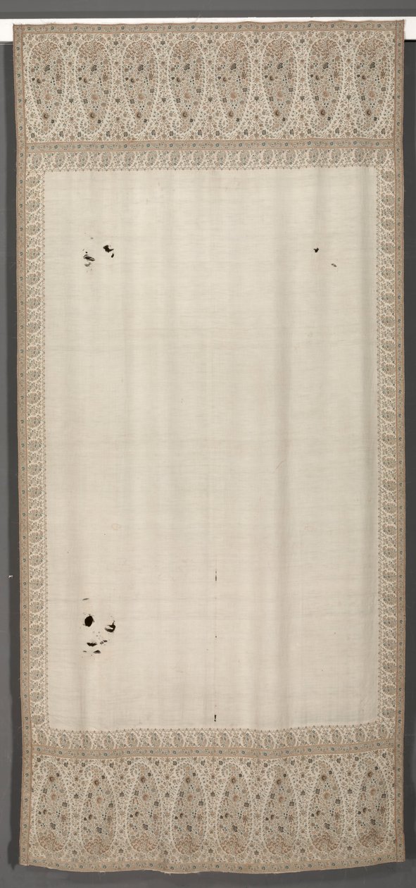 लंबी शॉल, सी। 1815। द्वारा अज्ञात
