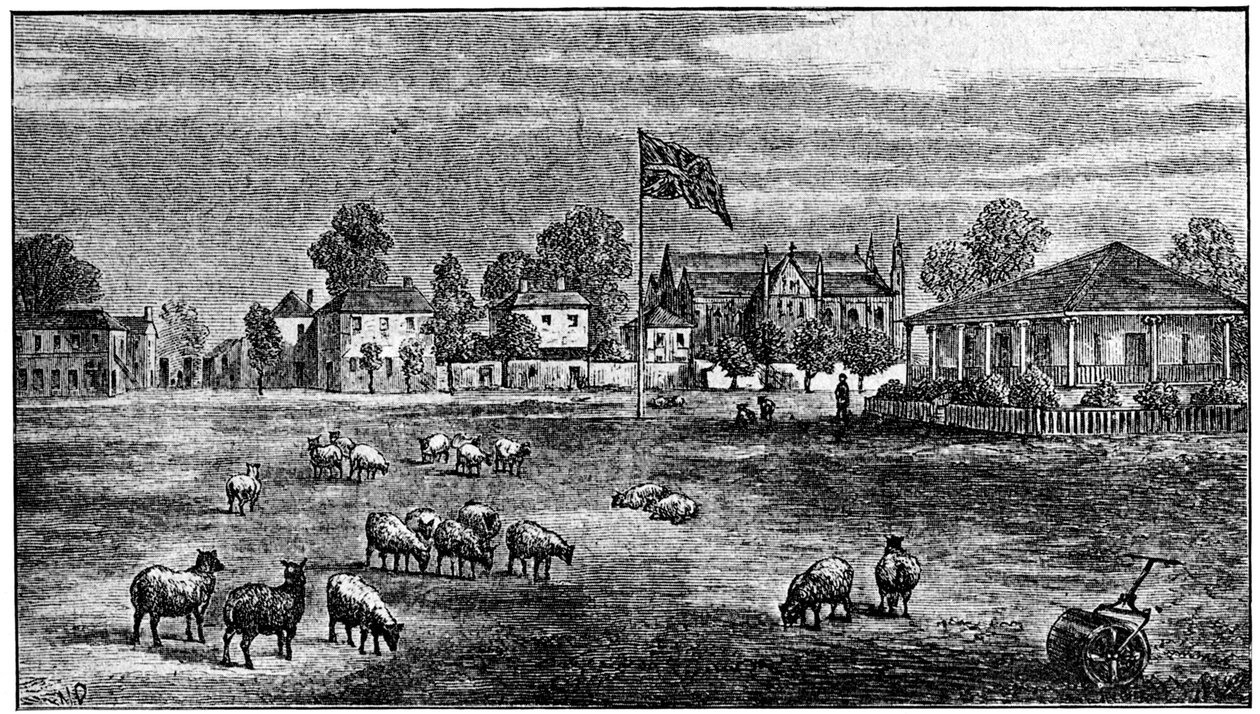 लॉर्ड्स क्रिकेट ग्राउंड, लंदन, 1836 1912 द्वारा अज्ञात