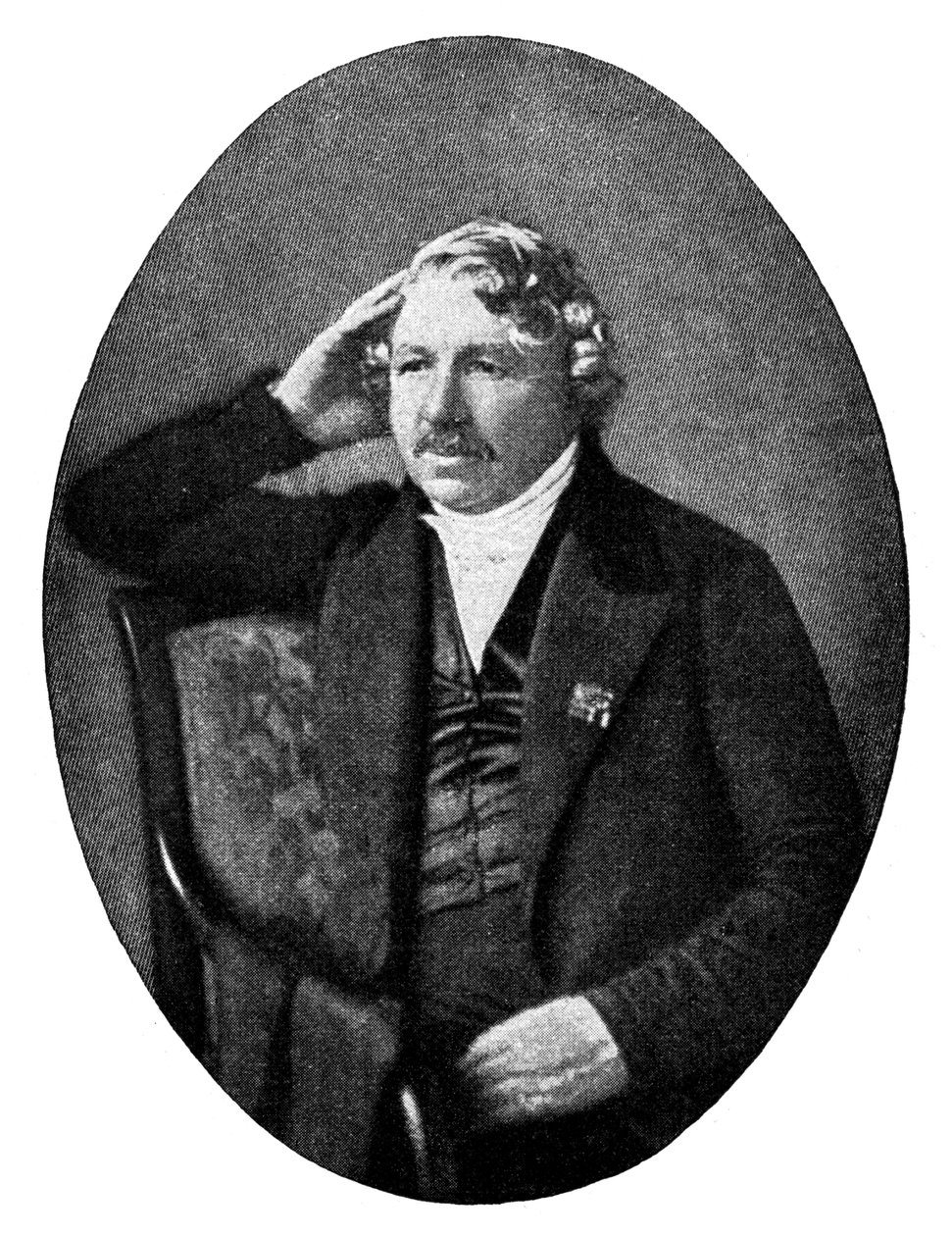 लुई डागेरे 1787-1851, फ्रेंच फोटोग्राफर, 1900 द्वारा अज्ञात