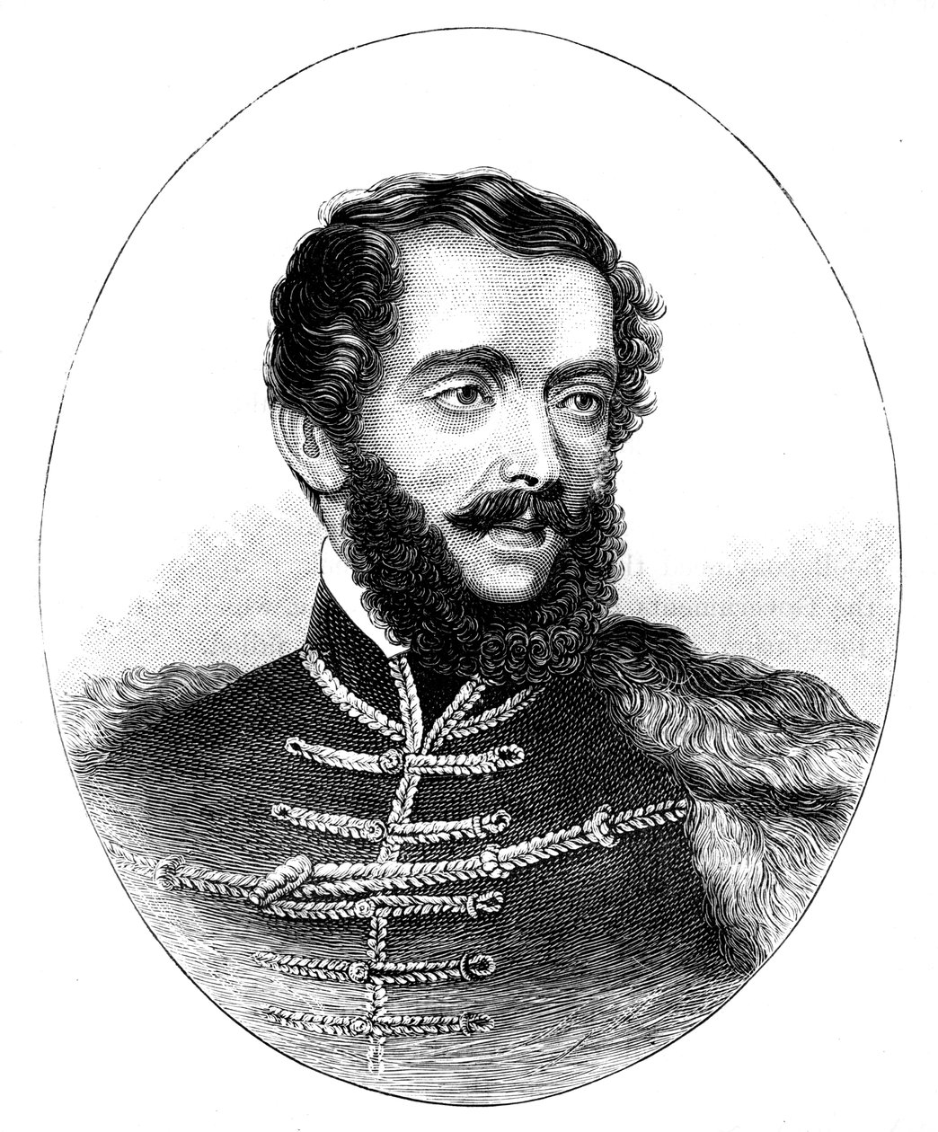लुइस कोसुथ, हंगरी के वकील, राजनीतिज्ञ और रीजेंट-प्रेसिडेंट, 1850 द्वारा अज्ञात
