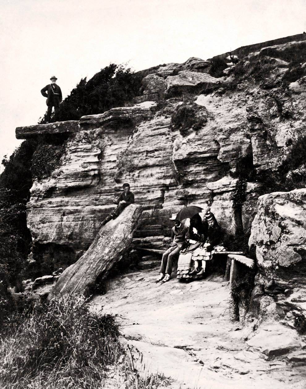 प्रेमी सीट, Fairlight, हेस्टिंग्स, ससेक्स, c1900 द्वारा अज्ञात