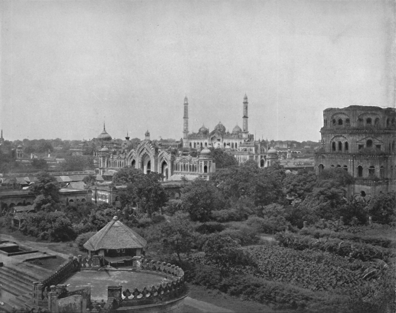लखनऊ, 19 वीं सदी में गुमटी नदी पर द्वारा अज्ञात