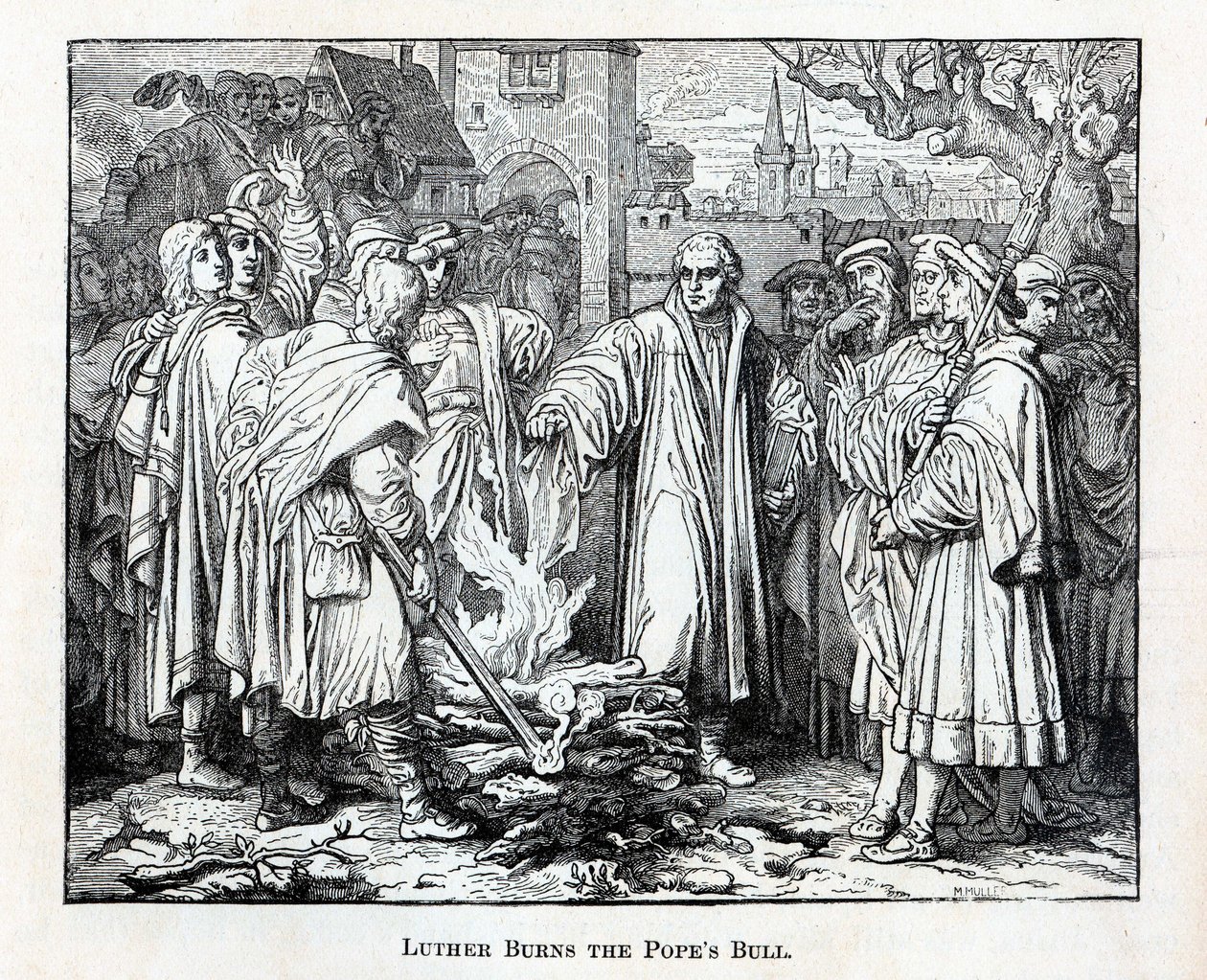 लूथर बर्न्स द पॉप्स बुल, 1882 द्वारा अज्ञात