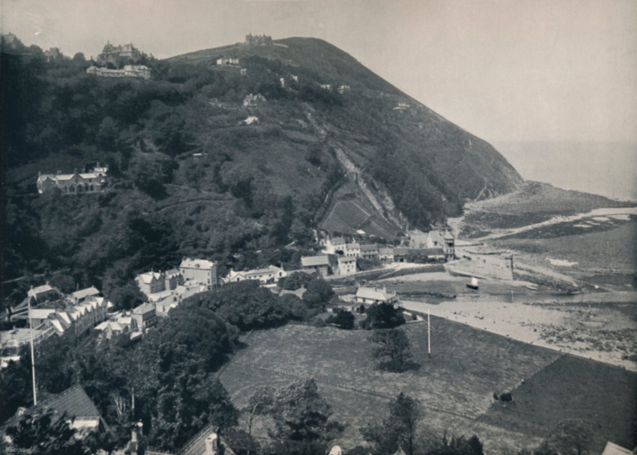 लिन्माउथ - द हिल, लिनेन एबव से ऊपर, 1895 द्वारा अज्ञात