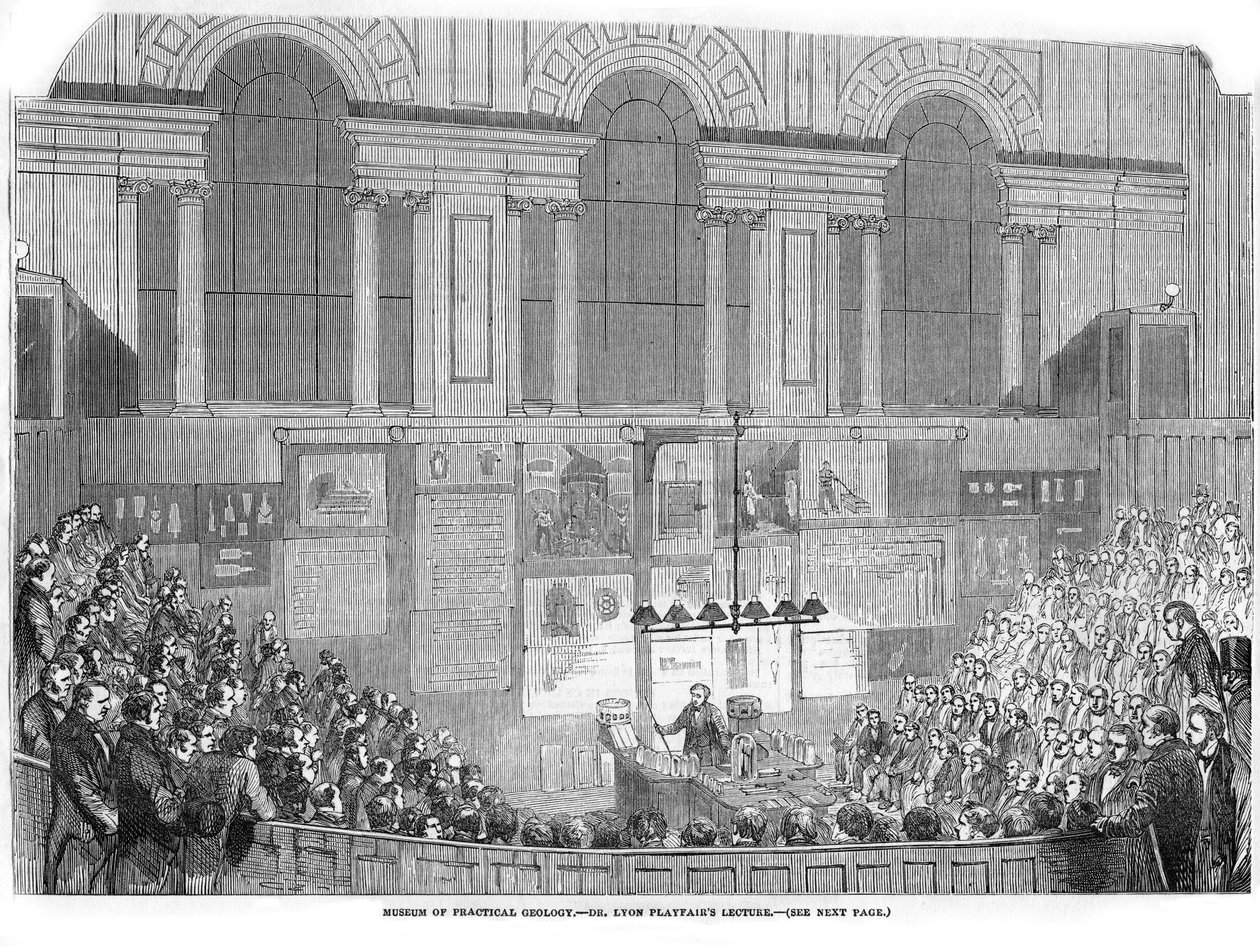 लियोन प्लेफेयर, स्कॉटिश केमिस्ट और राजनीतिज्ञ, व्याख्यान, 1852 द्वारा अज्ञात