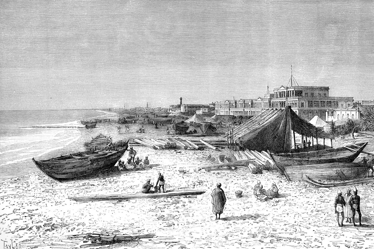 मद्रास, भारत, 1895 द्वारा अज्ञात