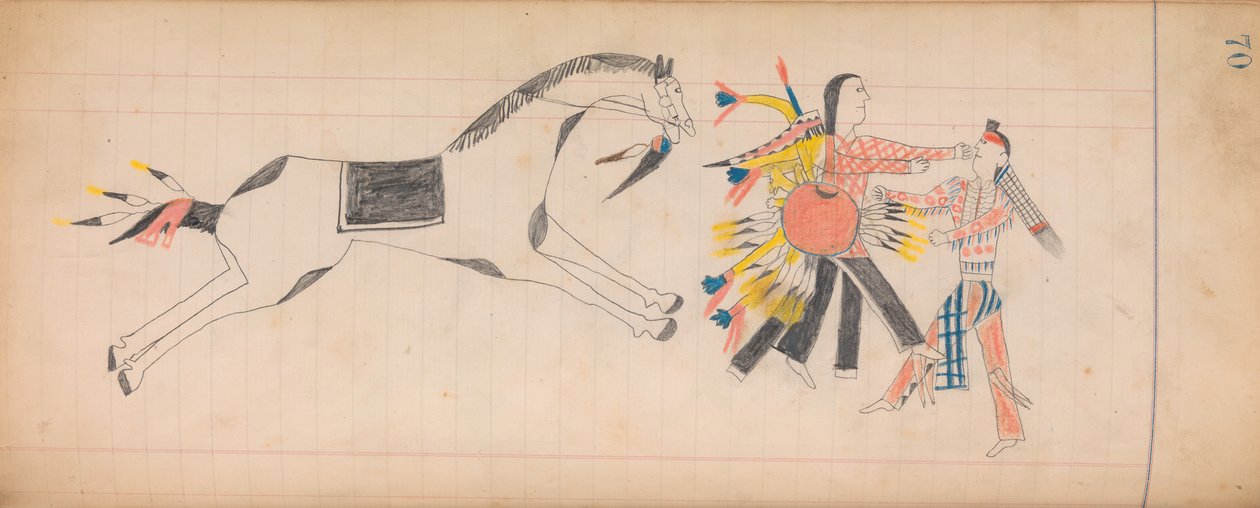 मैफेट लेजर: ड्राइंग, सीए। 1874-81। द्वारा अज्ञात