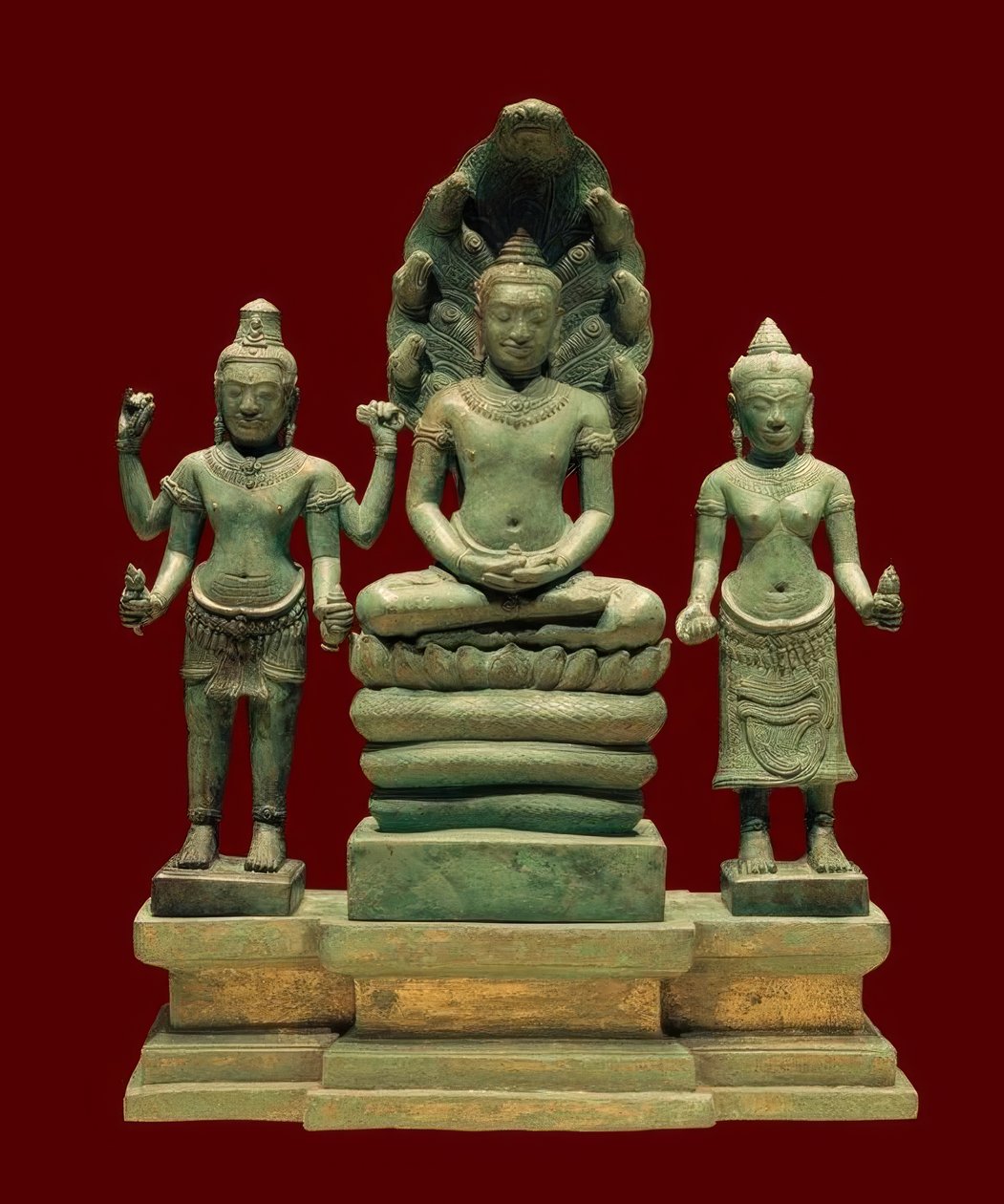 महायान बौद्ध त्रय द्वारा अज्ञात