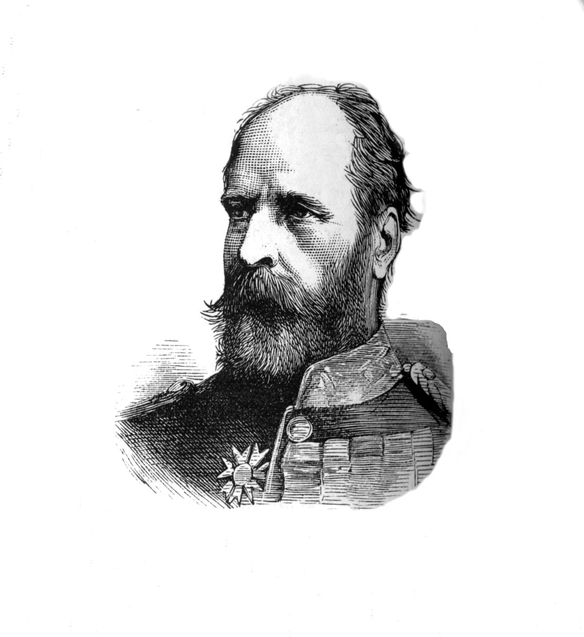मेजर जनरल। सर ईबी हैमले, सेकंड डिवीजन की कमान, c1882 द्वारा अज्ञात
